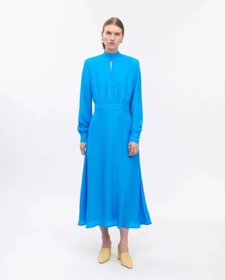 IVY OAK Midi Dresses Blauw Dames