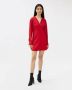 IVY OAK Rode jurk met batwing mouwen Rood Dames - Thumbnail 2