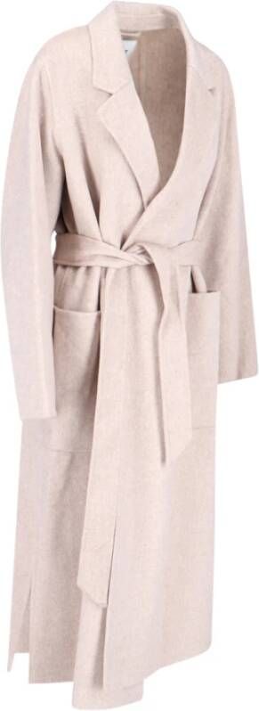 IVY OAK Witte Jas met Cappotto Stijl Wit Dames