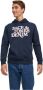 Jack & jones Hooded sweatshirt Jack Jones Rack Blauw Heren - Thumbnail 2