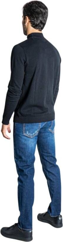 jack & jones Jack Jones Mens Knitwear Zwart Heren