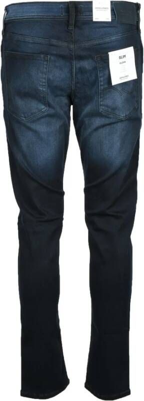 jack & jones Blauwe Jeans voor Mannen Blauw Heren