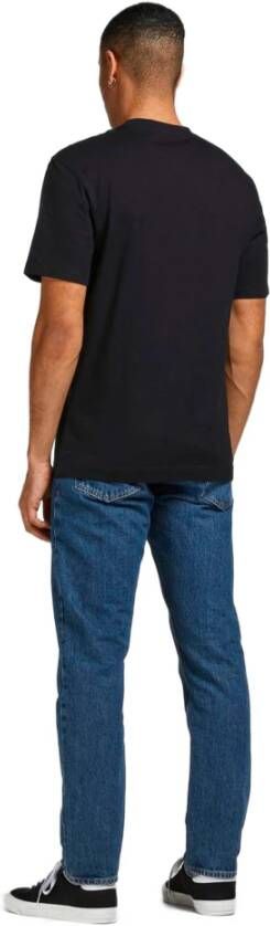 jack & jones Jjerelaxed TEE SS O-Neck Noos 12190467 Zwart Heren