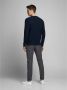 JACK & JONES JEANS INTELLIGENCE geruite slim fit pantalon JJIMARCO JJSTUART zwart - Thumbnail 6