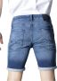 JACK & JONES JEANS INTELLIGENCE regular fit jeans short JJIRICK JJICON 207 blue denim - Thumbnail 5