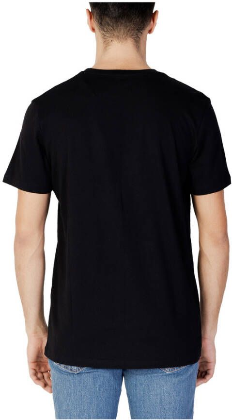 jack & jones Jorxmas Tee SS Crew Neck Xmas 12221433 Zwart Heren