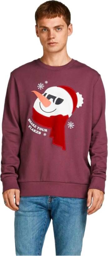jack & jones Jack Jones Mens Knitwear Rood Heren