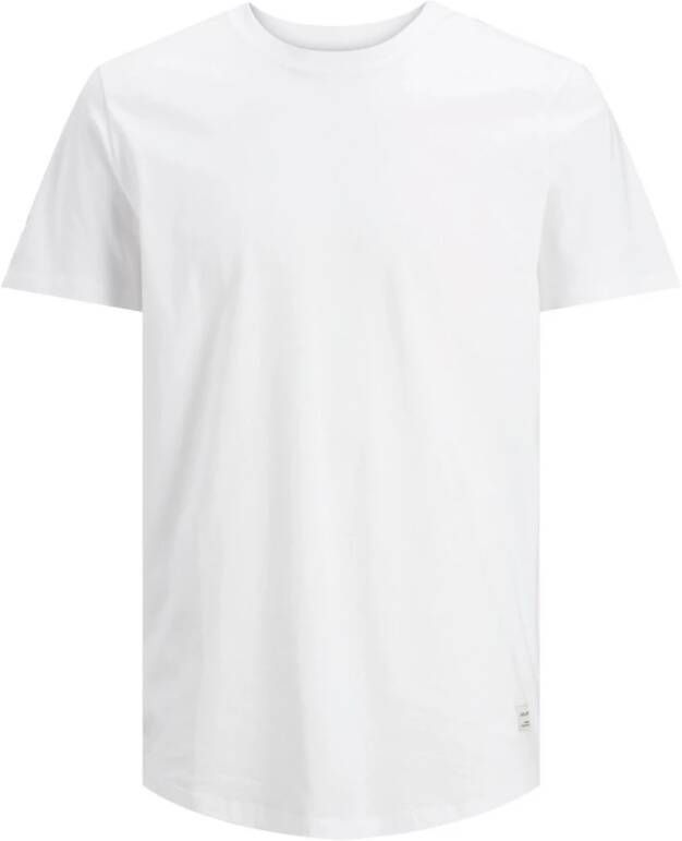 jack & jones Noa Crew Neck T-shirt 5pk Wit Heren