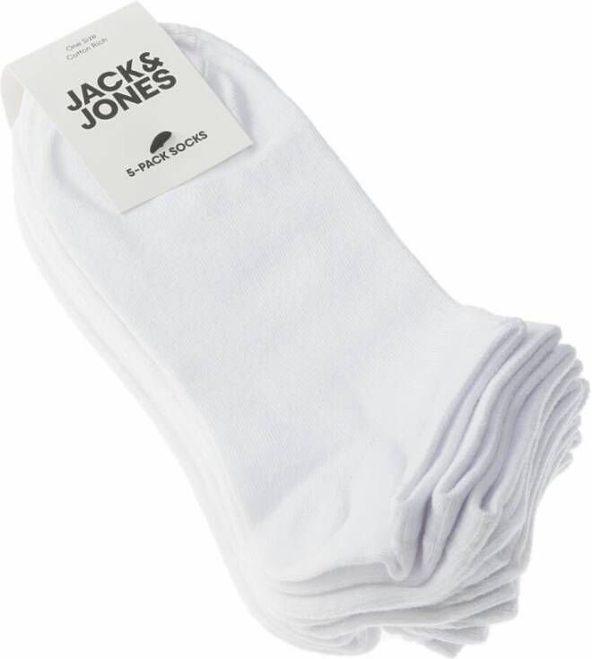jack & jones Set met 5 paar sokken Jack Jones dongo Wit Heren