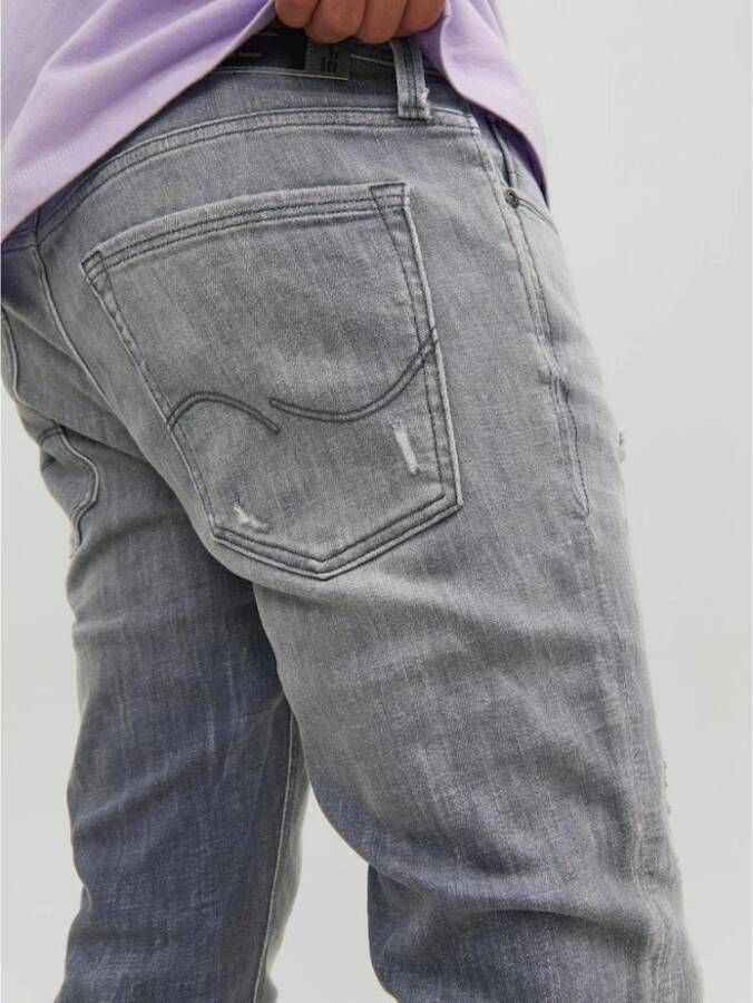 Jack & jones Slim-fit Jeans Grijs Heren