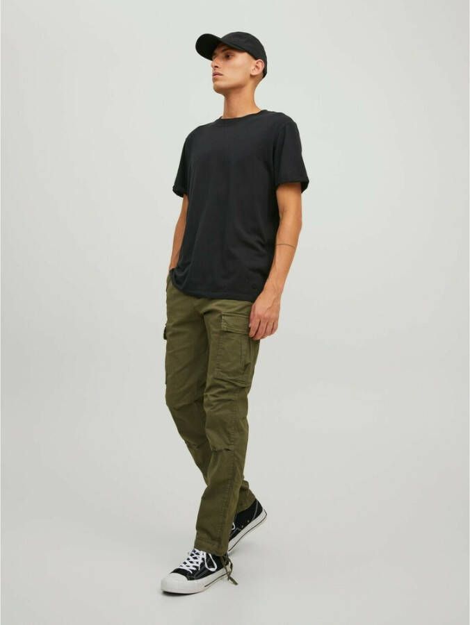 jack & jones Slim-fit broek Groen Heren