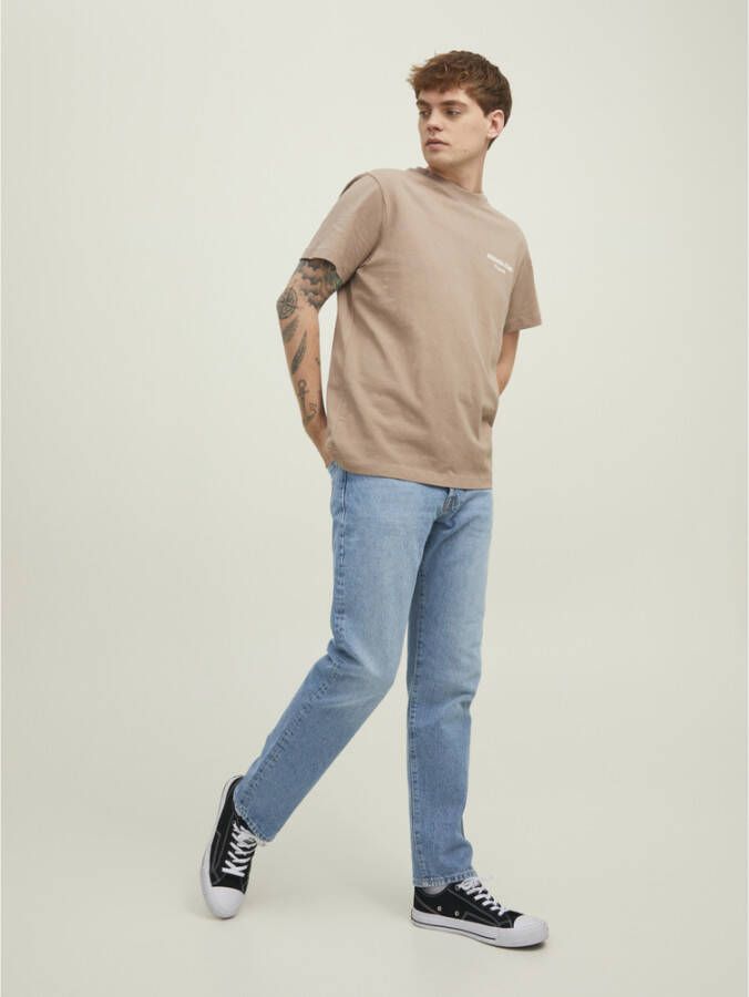 jack & jones Straight Jeans Blauw Heren