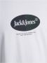 Jack & jones T-shirt Jack Jones Crew Jordalston Branding White Heren - Thumbnail 2