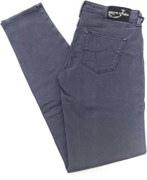 Jacob Cohën Blue Modal Jeans & Pant Blauw Dames