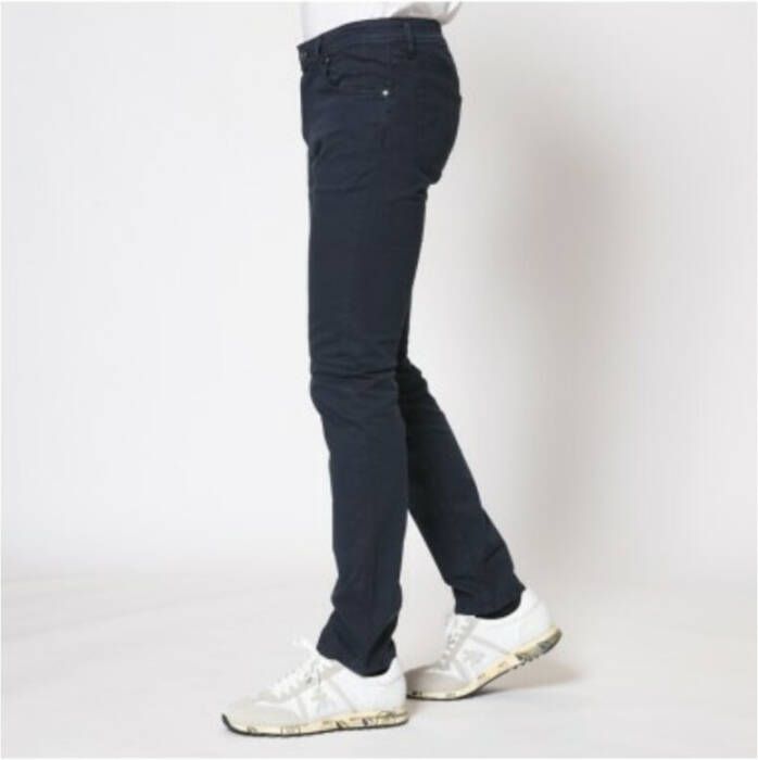 Jacob Cohën Canvas Brut Jeans Blauw Heren