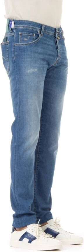 Jacob Cohën Comfortabele en elastische denim jeans Blue Heren