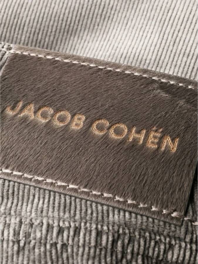 Jacob Cohën Handgemaakte Bard Corduroy Broek Gray Heren