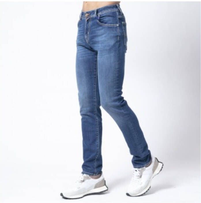 Jacob Cohën Slim Fit Blauwe Jeans Model Nick Blauw Heren