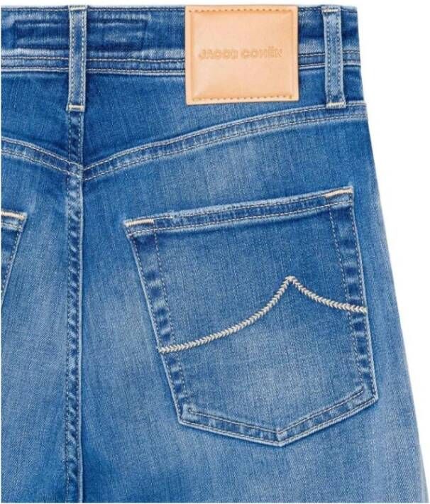 Jacob Cohën Klassieke Straight Leg Jeans voor Vrouwen Blauw Dames