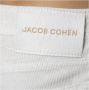 Jacob Cohën Slim Fit Corduroy Jeans White Heren - Thumbnail 3