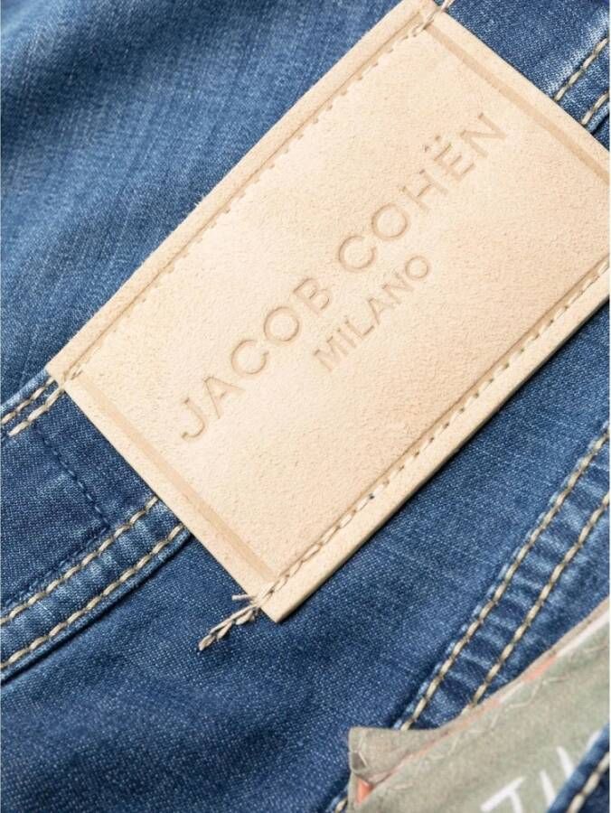 Jacob Cohën Slim-fit Jeans Blauw Heren
