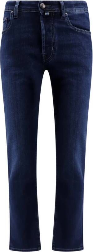 Jacob Cohën Premium Slim-Fit Jeans Blauw Heren