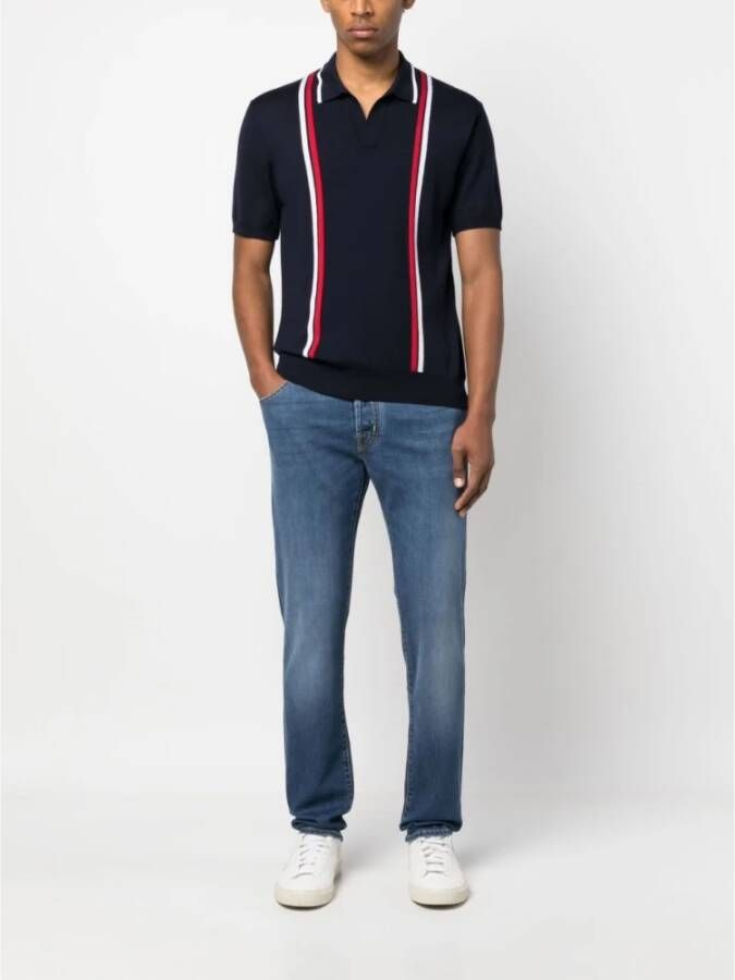 Jacob Cohën Slim-fit Jeans Blauw Heren