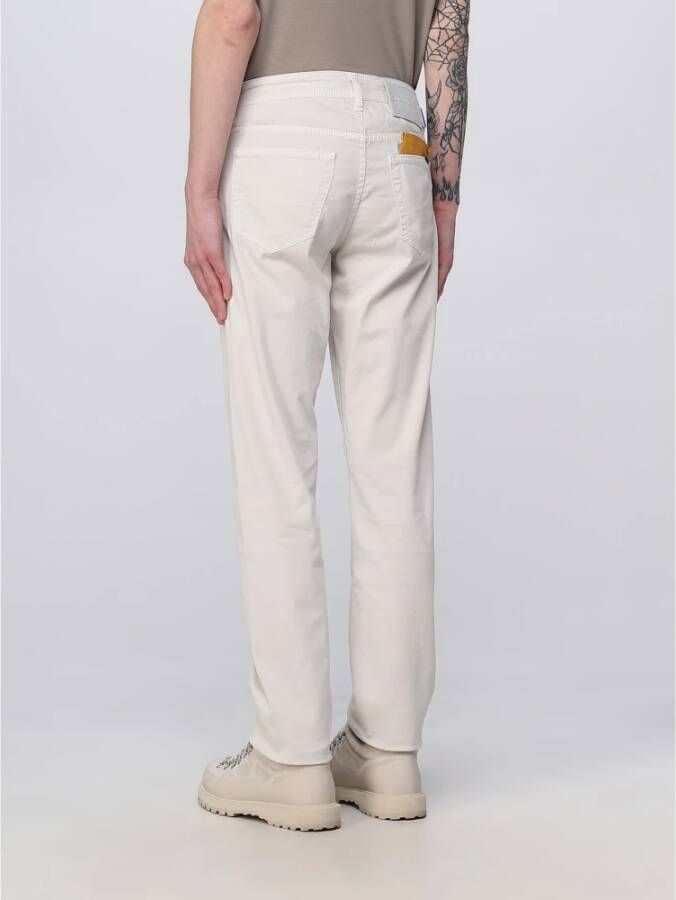 Jacob Cohën Upgrade je denimstijl met Slim-Fit Jeans Wit Heren
