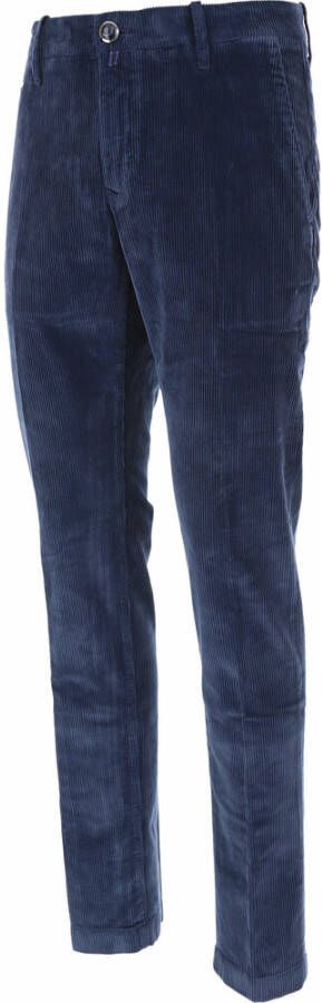 Jacob Cohën Slim Fit Broek Blauw Heren