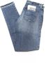 Jacob Cohën Chique Slim-Fit Geborduurde Jeans met Franje Zoom Blue Dames - Thumbnail 2