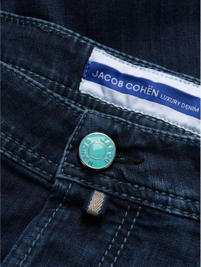 Jacob Cohën Straight Jeans Blauw Heren