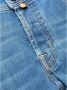 Jacob Cohën Medium gewassen denim jeans met geborduurde zak en contrasterende tailleband Blauw Heren - Thumbnail 3