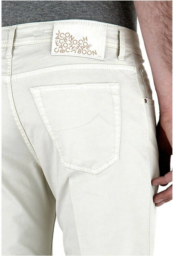 Jacob Cohën Broek Beige Heren