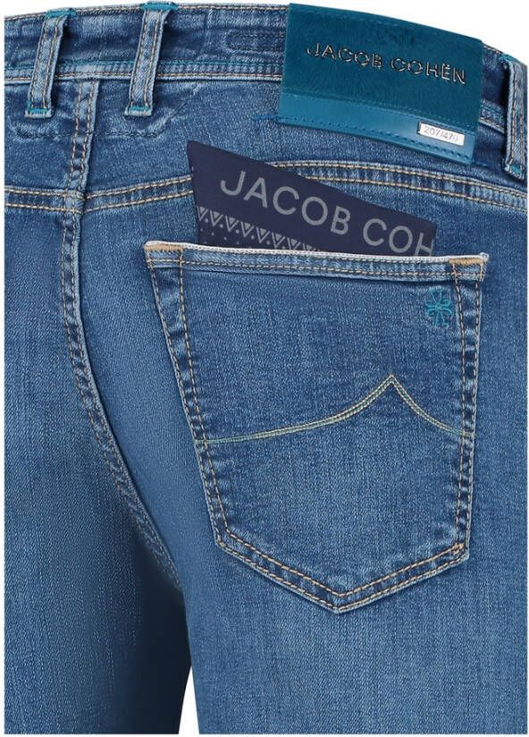 Jacob Cohën Smalle jeans Blauw Heren