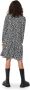 Jacqueline de Yong Witte Midi Jurk met Elastaan Samenstelling Black Dames - Thumbnail 7