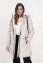 Jacqueline de Yong Gewatteerde parka met capuchon Grijs Dames - Thumbnail 2