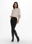 Jacqueline de Yong Grijze Marl Gebreide Kleding voor Vrouwen Gray Dames - Thumbnail 2