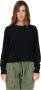Jacqueline de Yong Round-neck Knitwear Zwart Dames - Thumbnail 2