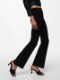 Jacqueline de Yong Zwarte broek met elastische taille Black Dames - Thumbnail 2