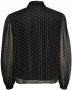 Jacqueline de Yong Polka Dot Blouse met Lange Mouwen Black Dames - Thumbnail 2