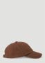 Jacquemus Baseball Cap Exclusief Verstelbare Pasvorm Bruin Brown Unisex - Thumbnail 3