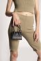 Jacquemus Totes Le Chiquito Top Handle Bag Leather in zwart - Thumbnail 7