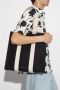 Jacquemus Canvas Tote Tas met Touw Black Heren - Thumbnail 2