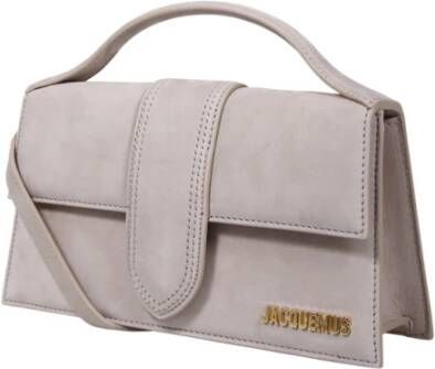 Jacquemus Donker Beige Le Grand Bambino Tas Beige Dames