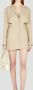 Jacquemus Charmante Giacche Gilet Jurk Beige Dames - Thumbnail 4