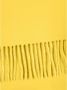 Jacquemus Gele Fringe Logo Wollen Sjaal Yellow Dames - Thumbnail 2