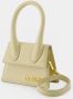 Jacquemus Totes Le Chiquito Top Handle Bag Leather in crème - Thumbnail 6