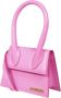 Jacquemus Shoppers & Totes Le Chiquito Moyen Top Handle Bag Leather in roze - Thumbnail 7