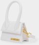Jacquemus Totes Le Chiquito Top Handle Bag Leather in wit - Thumbnail 6