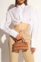 Jacquemus Geometrische Lange Handtas met Verstelbare Band Brown Dames - Thumbnail 6